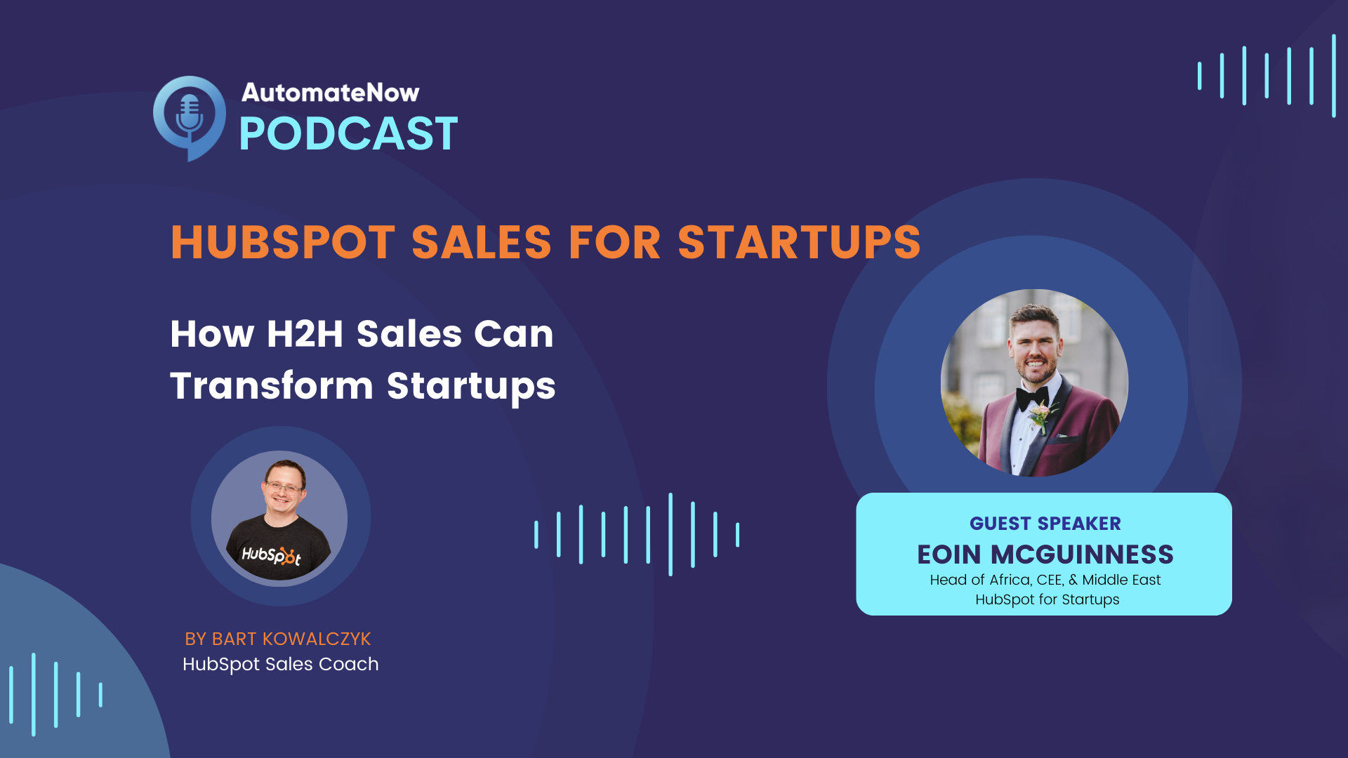 Ep 14 Podcast Eoin McGuinness HubSpot for Startups