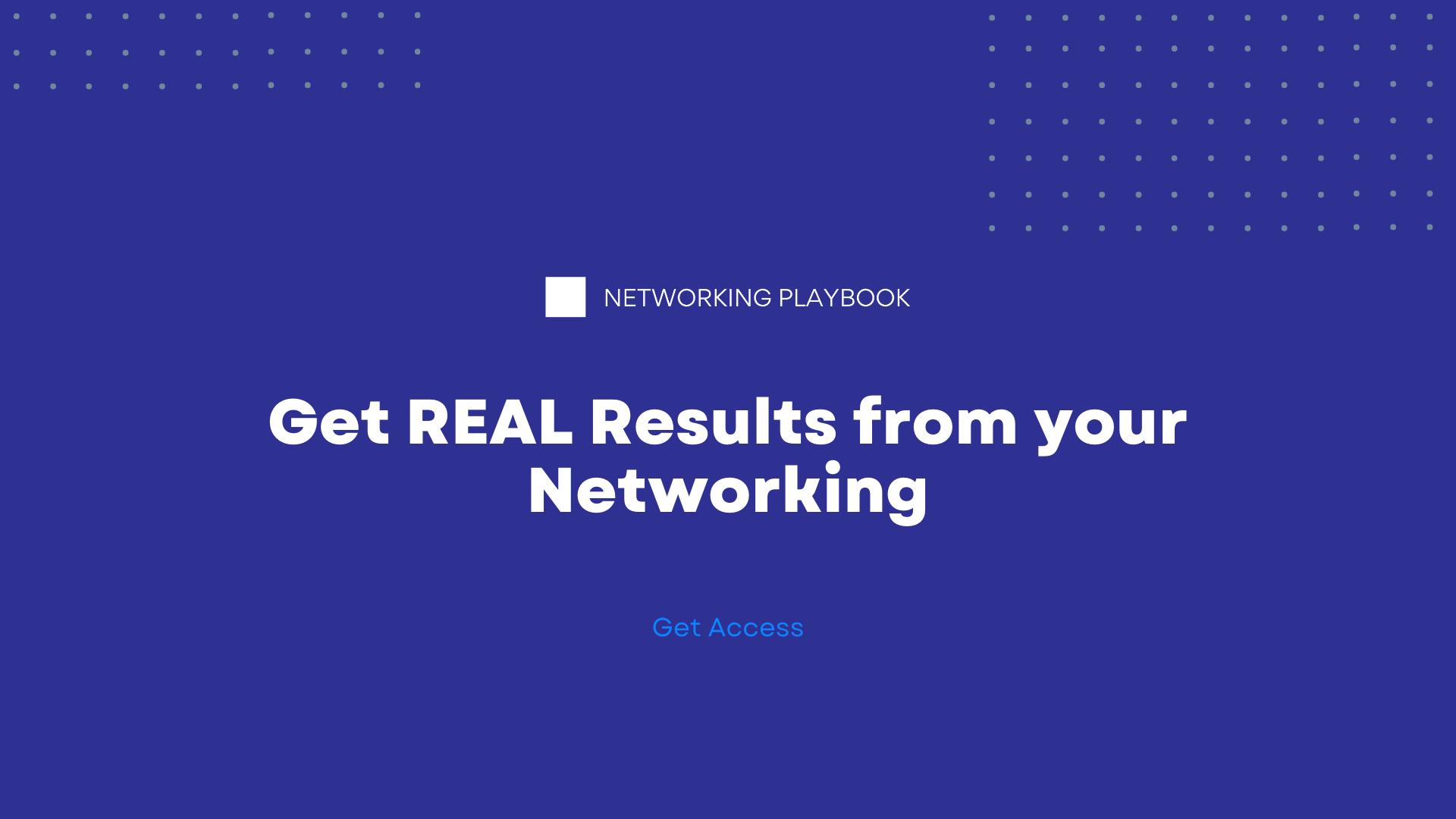 Networking Playbook Feature image 6