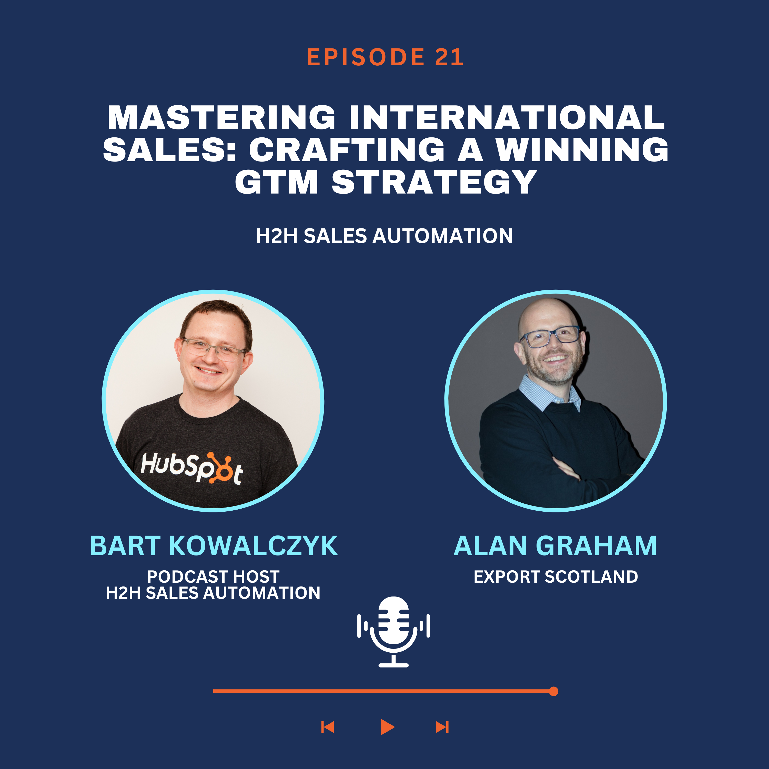 Ep 21 - Mastering Sales Lead Generation for International Markets with Alan Graham