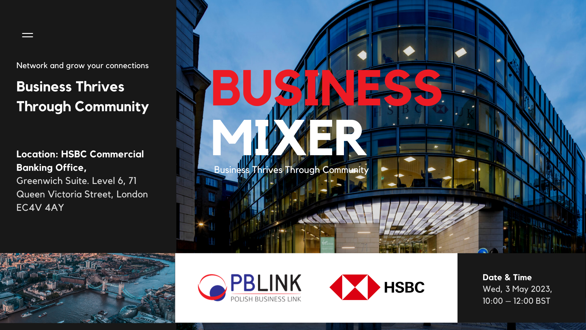 Business Mixer. Business Thrives Through Community 03.05.23.