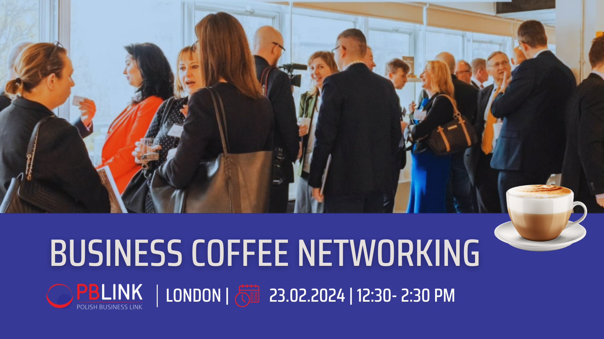 Business Coffee Networking London F2F Event 23.02.24