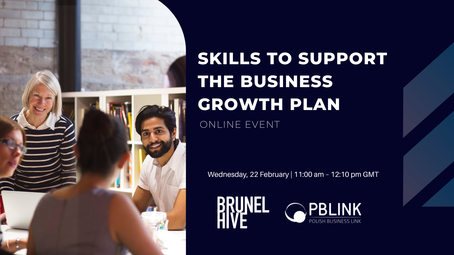 Brunel Hive and PBLINK Webinar: Skills to support Business Growth Plan