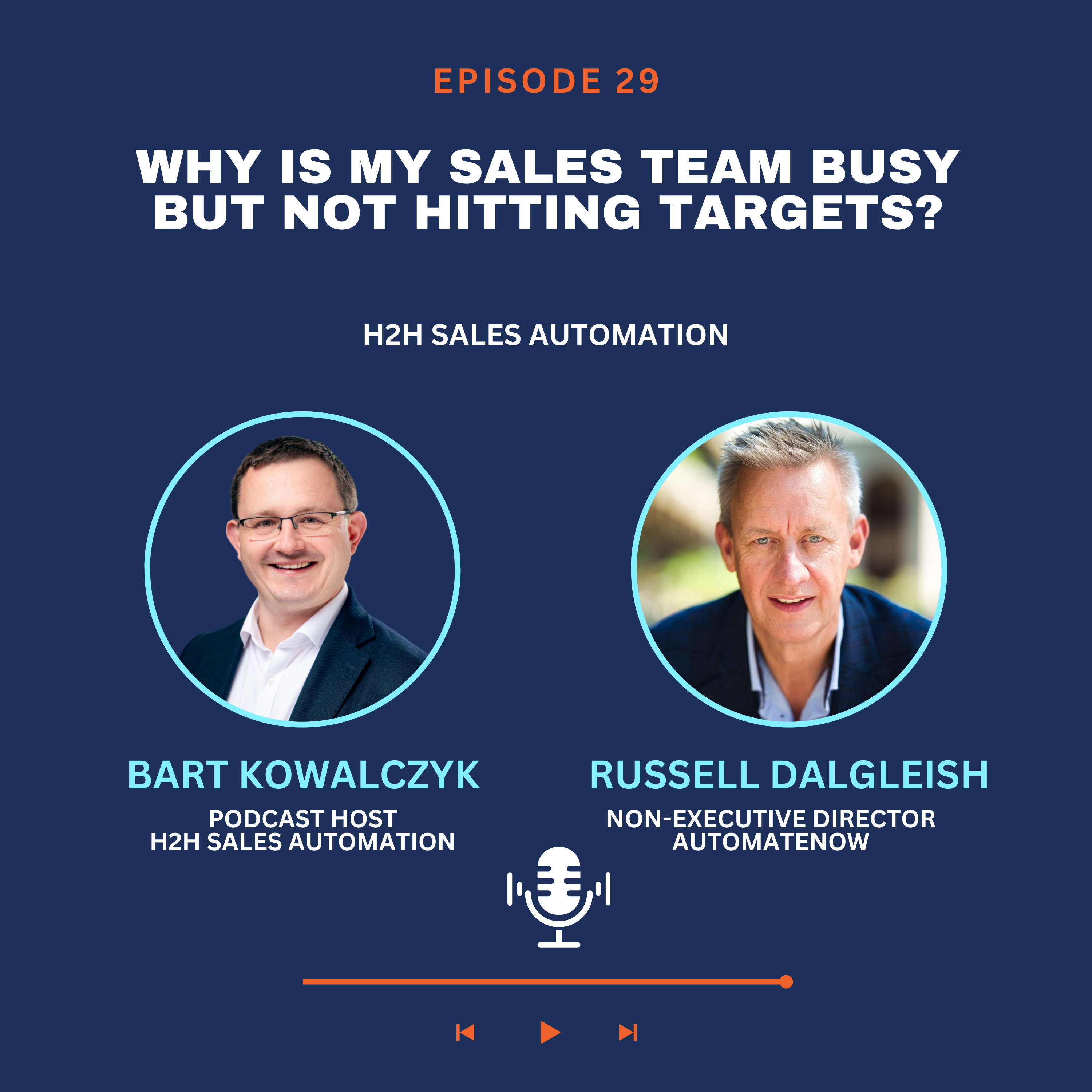 Ep 29 - Why Is My Sales Team Busy But Not Hitting Targets?